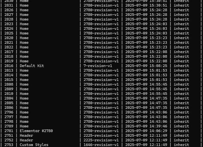 WSOD INCIDENT